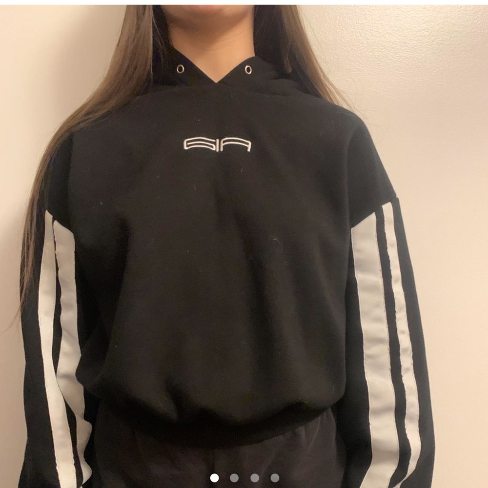 I.AM.GIA black striker hoodie